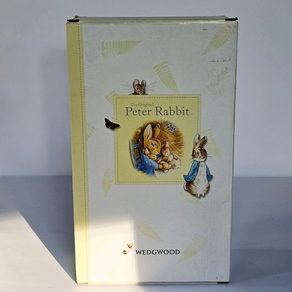 Wedgwood Peter‎ Rabbit 3 Piece Nursery Set Bone China Beatrix Potter Gift Baby